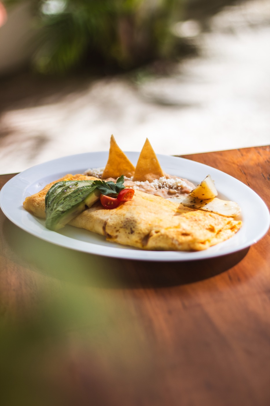 Mexican omelette